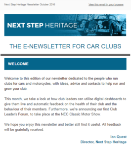 E-newsletters